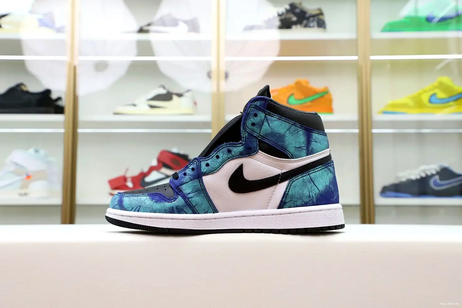 Kimikick Jordan  Air Tie-Dye 1 OG High 0805